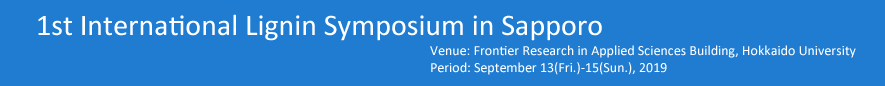 1st International Lignin Symposium in Sapporo